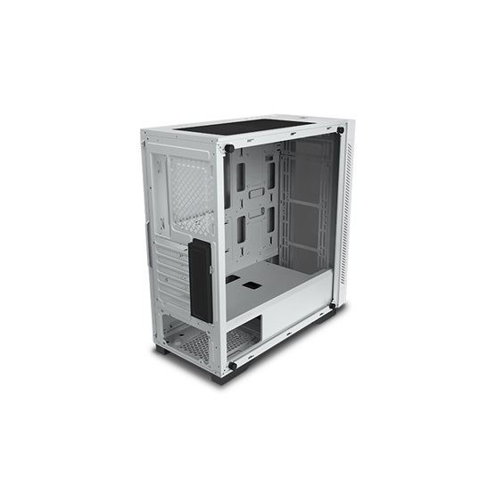 DeepCool MATREXX 55 V3 ADD-RGB WH 3F fehér (táp nélküli) mATX ház