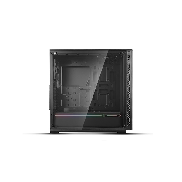 DeepCool MATREXX 70 ADD-RGB 3F fekete (táp nélküli) mATX ház