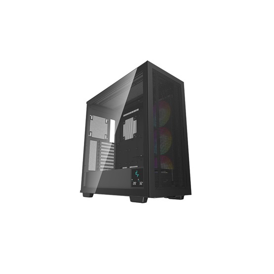 DeepCool Morpheus fekete (táp nélküli) ablakos ATX ház