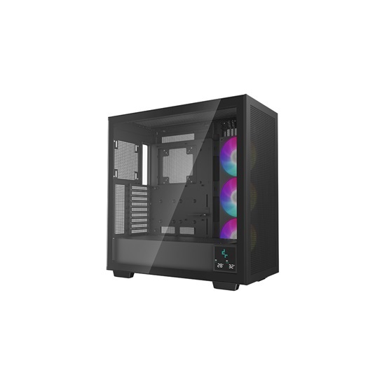 DeepCool Morpheus fekete (táp nélküli) ablakos ATX ház