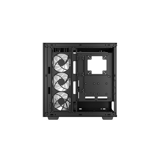 DeepCool Morpheus fekete (táp nélküli) ablakos ATX ház