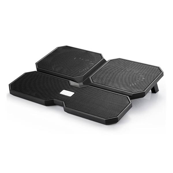 DeepCool Notebook Hűtőpad 15,6"-ig - MULTI CORE X6 (24dB; max. 206,25 m3/h; 2x14cm, 2x10cm, 2xUSB2.0)