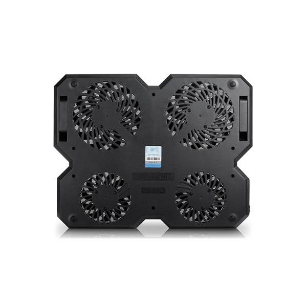 DeepCool Notebook Hűtőpad 15,6"-ig - MULTI CORE X6 (24dB; max. 206,25 m3/h; 2x14cm, 2x10cm, 2xUSB2.0)