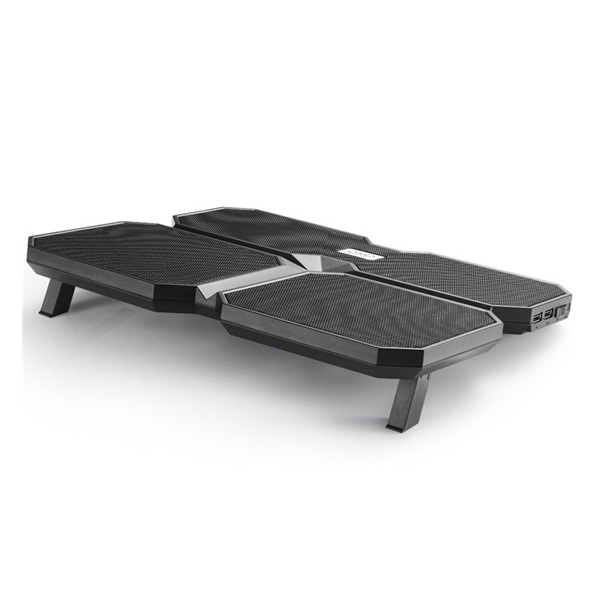 DeepCool Notebook Hűtőpad 15,6"-ig - MULTI CORE X6 (24dB; max. 206,25 m3/h; 2x14cm, 2x10cm, 2xUSB2.0)