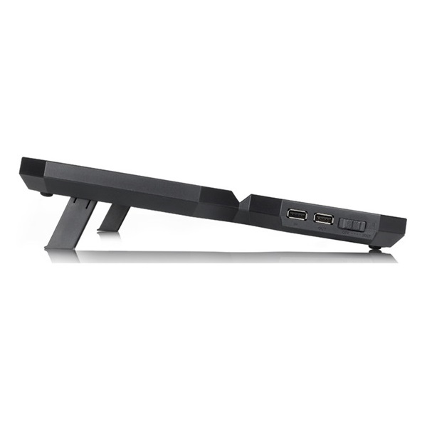 DeepCool Notebook Hűtőpad 15,6"-ig - MULTI CORE X6 (24dB; max. 206,25 m3/h; 2x14cm, 2x10cm, 2xUSB2.0)