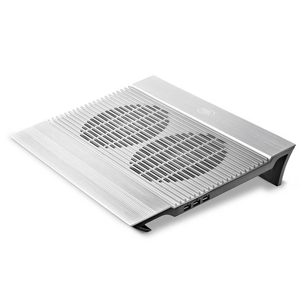 DeepCool Notebook Hűtőpad 17"-ig - N8 (25.1dB; max. 160,89 m3/h; 2x14cm, 4xUSB3.0 )