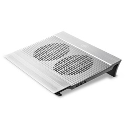 DeepCool Notebook Hűtőpad 17"-ig - N8 (25.1dB; max. 160,89 m3/h; 2x14cm, 4xUSB3.0 )