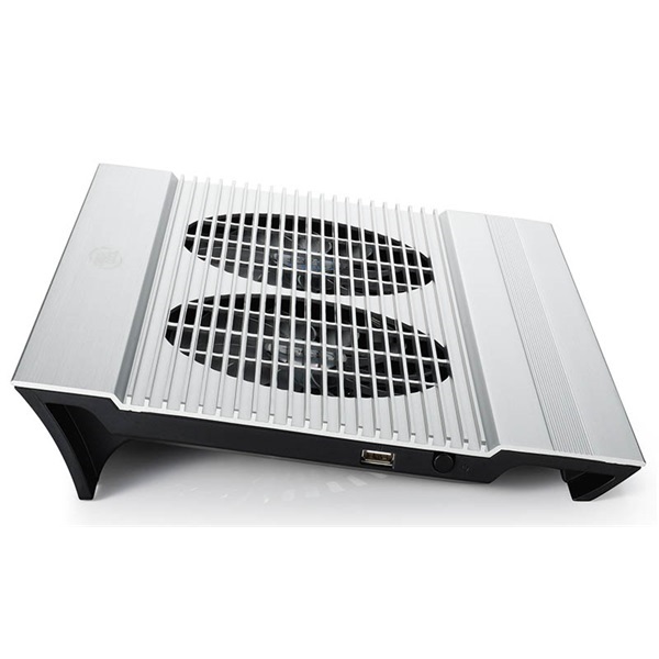 DeepCool Notebook Hűtőpad 17"-ig - N8 (25.1dB; max. 160,89 m3/h; 2x14cm, 4xUSB3.0 )