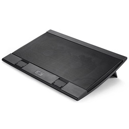 DeepCool Notebook Hűtőpad 17"-ig - WIND PAL FS (21,5-26,5dB; max. 195,38 m3/h; 2x14cm, 2xUSB2.0)