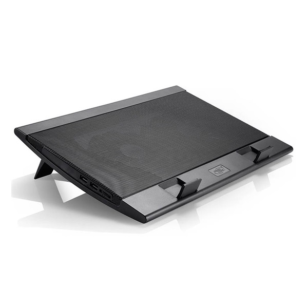 DeepCool Notebook Hűtőpad 17"-ig - WIND PAL FS (21,5-26,5dB; max. 195,38 m3/h; 2x14cm, 2xUSB2.0)