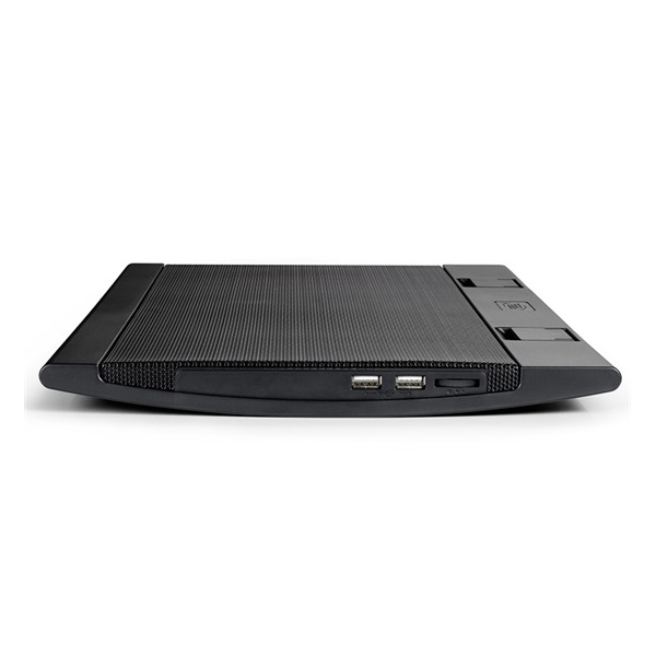 DeepCool Notebook Hűtőpad 17"-ig - WIND PAL FS (21,5-26,5dB; max. 195,38 m3/h; 2x14cm, 2xUSB2.0)