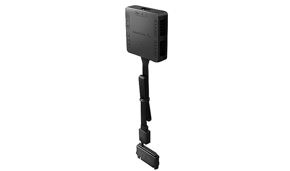 DeepCool RGB átalakító - RGB Convertor (12V alaplapi csatlakozó, 1xSATA) BONTOTT