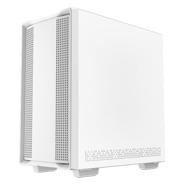 DeepCool Számítógépház - CC360 ARGB WH (fehér, ablakos, 3x12cm ventilátor, Mini-ITX / Mico-ATX, 1xUSB3.0, 1xUSB2.0)