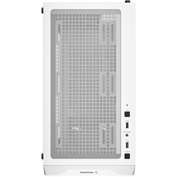 DeepCool Számítógépház - CC360 ARGB WH (fehér, ablakos, 3x12cm ventilátor, Mini-ITX / Mico-ATX, 1xUSB3.0, 1xUSB2.0)