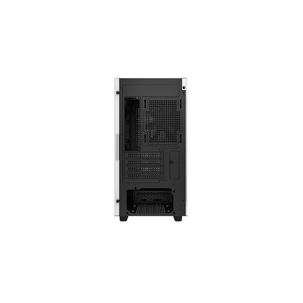 DeepCool Számítógépház - CH370 WH (fekete, ablakos, 1x12cm ventilátor, Mini-ITX / Mico-ATX, 2xUSB3.0)