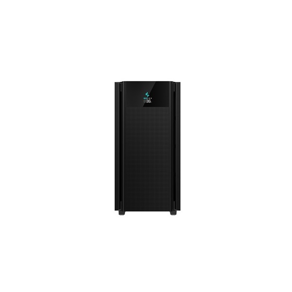 DeepCool Számítógépház - CH510 MESH DIGITAL (ablakos, 1x12cm ventilátor, Mini-ITX / Mico-ATX / ATX / E-ATX, 1xUSB3.0)