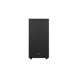 DeepCool Számítógépház - CH510 (fekete, ablakos, 1x12cm ventilátor, Mini-ITX / Mico-ATX / ATX / E-ATX, 2xUSB3.0)