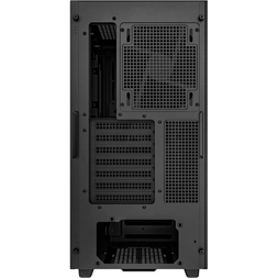 DeepCool Számítógépház - CK500 (fekete, ablakos, 2x14cm ventilátor, Mini-ITX / Mico-ATX / ATX / E-ATX, 2xUSB3.0 )