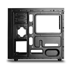 DeepCool Számítógépház - MATREXX 30 SI (fekete, fekete belső, 1x12cm ventilátor, Micro ATX/Mini-ITX, 1xUSB3.0, 1xUSB2.0)