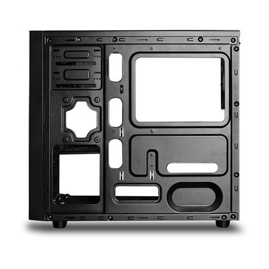DeepCool Számítógépház - MATREXX 30 SI (fekete, fekete belső, 1x12cm ventilátor, Micro ATX/Mini-ITX, 1xUSB3.0, 1xUSB2.0)