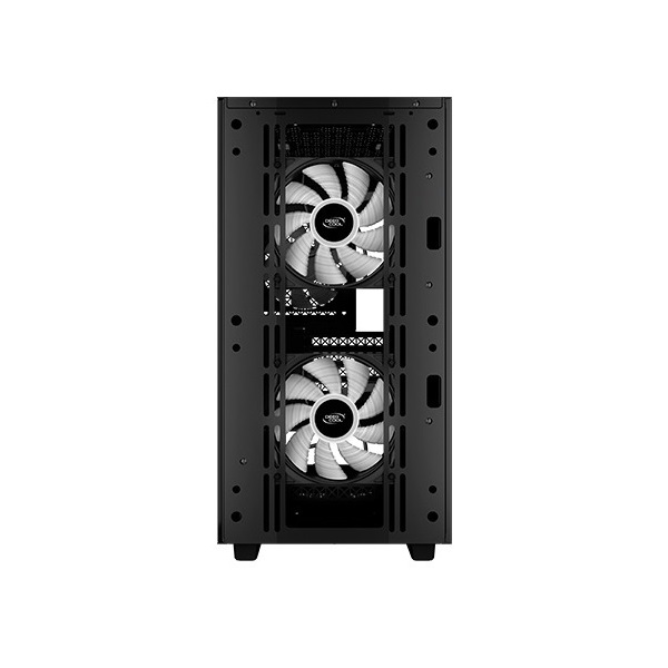 DeepCool Számítógépház - MATREXX 40 3FS (ablakos, 3x LED ventiilátor, mATX, 1xUSB3.0, 1xUSB2.0)