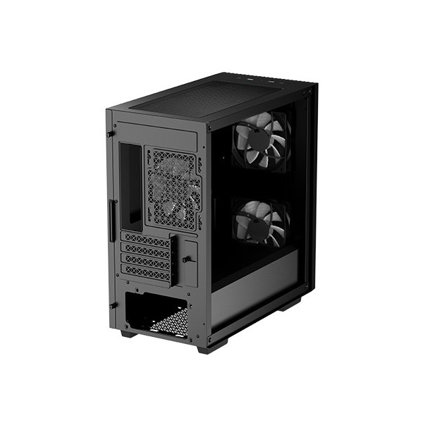 DeepCool Számítógépház - MATREXX 40 3FS (ablakos, 3x LED ventiilátor, mATX, 1xUSB3.0, 1xUSB2.0)