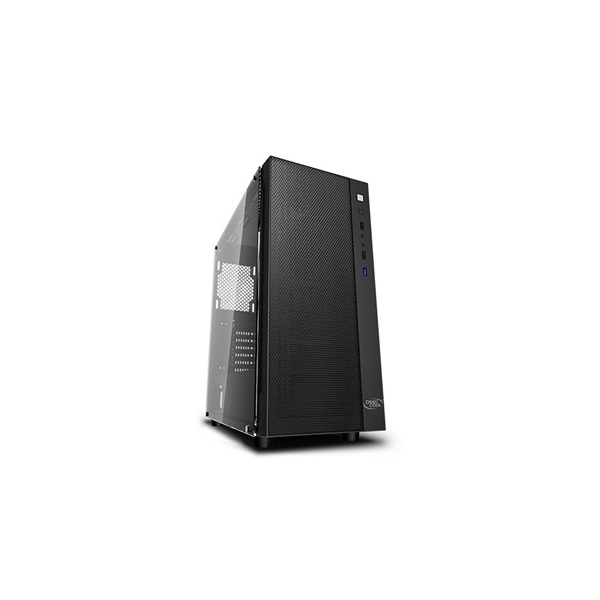 DeepCool Számítógépház - MATREXX 55 MESH (fekete,ablakos, Mini-ITX/Micro-ATX/ATX/E-ATX, 1xUSB3.0, 2xUSB2.0)