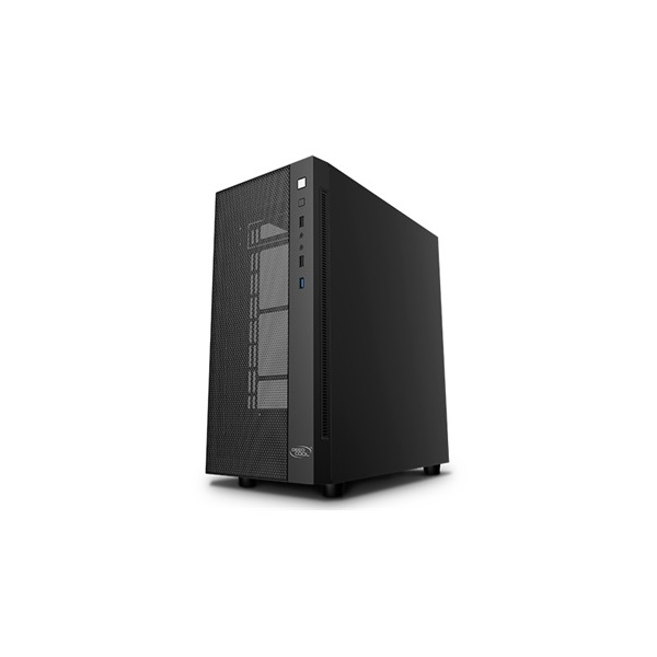 DeepCool Számítógépház - MATREXX 55 MESH (fekete,ablakos, Mini-ITX/Micro-ATX/ATX/E-ATX, 1xUSB3.0, 2xUSB2.0)