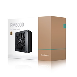 DeepCool Tápegység 800W - PM800D (80 Plus Gold, Aktív PFC, 12cm )