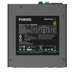 DeepCool Tápegység 850W - PX850-G EU (80 Plus Gold, ATX3.0, Aktív PFC, Full Moduláris)