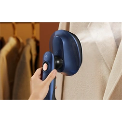 Deerma HS300 hordozható kék 2in1 ruhagőzölő és vasaló