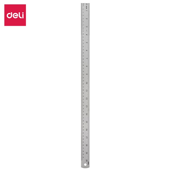 Deli 50 cm fém vonalzó