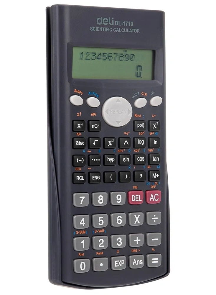 Deli Core DL-1710 240 funkciós fekete tudományos számológép
