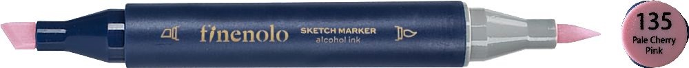 Deli Finenolo 135 - Pale Cherry Pink kétvégű permanent ART marker