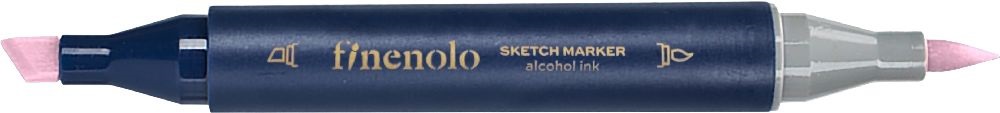Deli Finenolo 137 - Medium Pink kétvégű permanent ART marker
