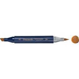 Deli Finenolo 21 - Terra Cotta kétvégű permanent ART marker