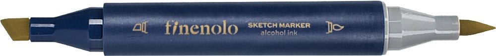 Deli Finenolo 41 - Olive Green kétvégű permanent ART marker