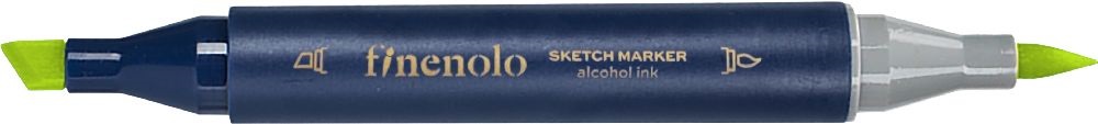 Deli Finenolo 59 - Pala Green kétvégű permanent ART marker