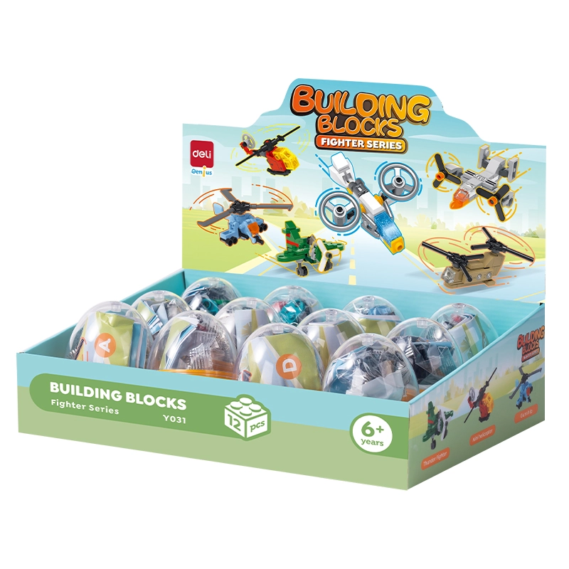 Deli Repülők, 6 féle modell,  építőjáték tojásban