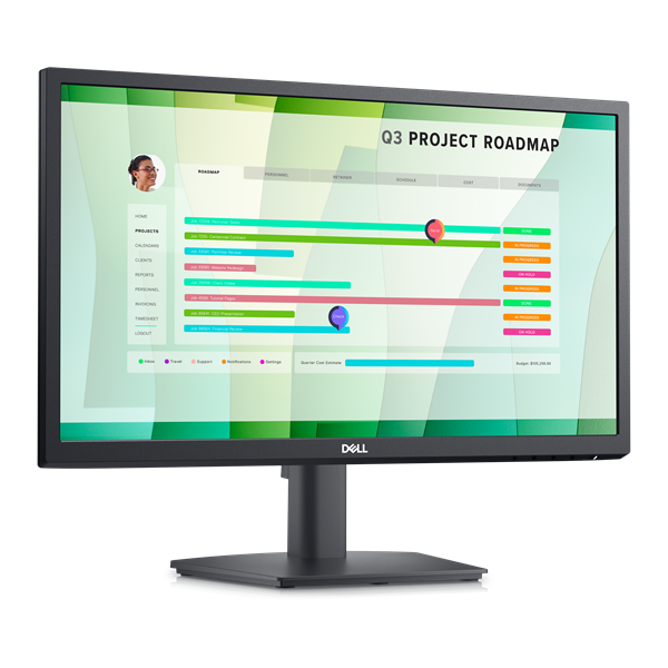 Dell 21,5" E2223HN FHD VA VGA/HDMI fekete LED monitor