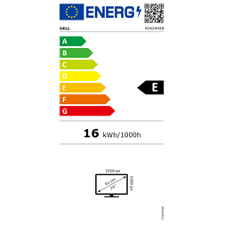 Dell 23,8" P2424HEB FHD IPS HDMI/DP/USB/USB-C LED monitor