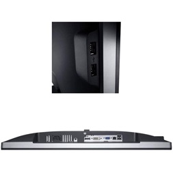 Dell 24" UltraSharp U2412M WUXGA IPS DP/VGA/DVI/USB fekete monitor (Használt A)