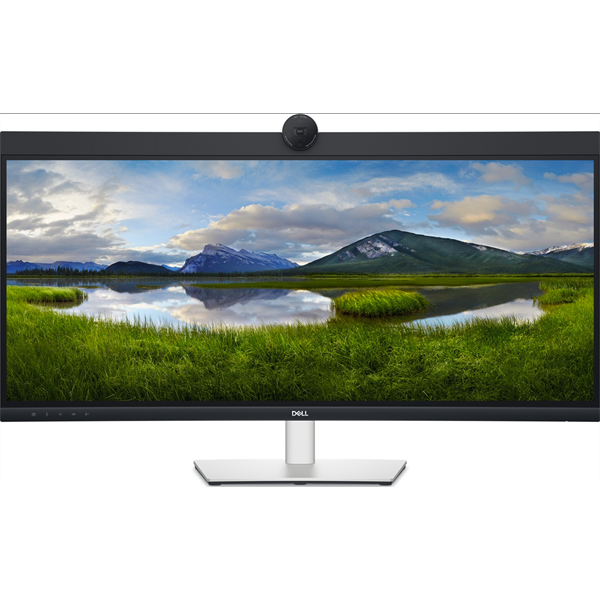 Dell 34" P3424WEB UWQHD IPS DP/HDMI/USB/RJ45 ívelt video konferencia monitor