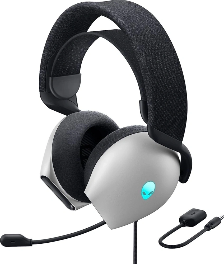 Dell AW520H Alienware fehér gamer headset
