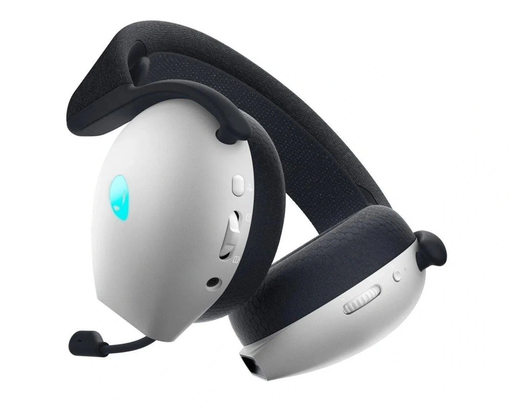 Dell AW720H Alienware Dual Mode Wireless fehér gamer headset
