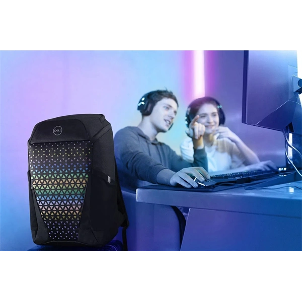Dell Backpack 17" notebook gaming hátizsák fekete