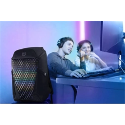 Dell Backpack 17" notebook gaming hátizsák fekete