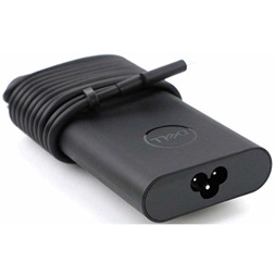 Dell Euro 130W fekete notebook hálózati töltő adapter