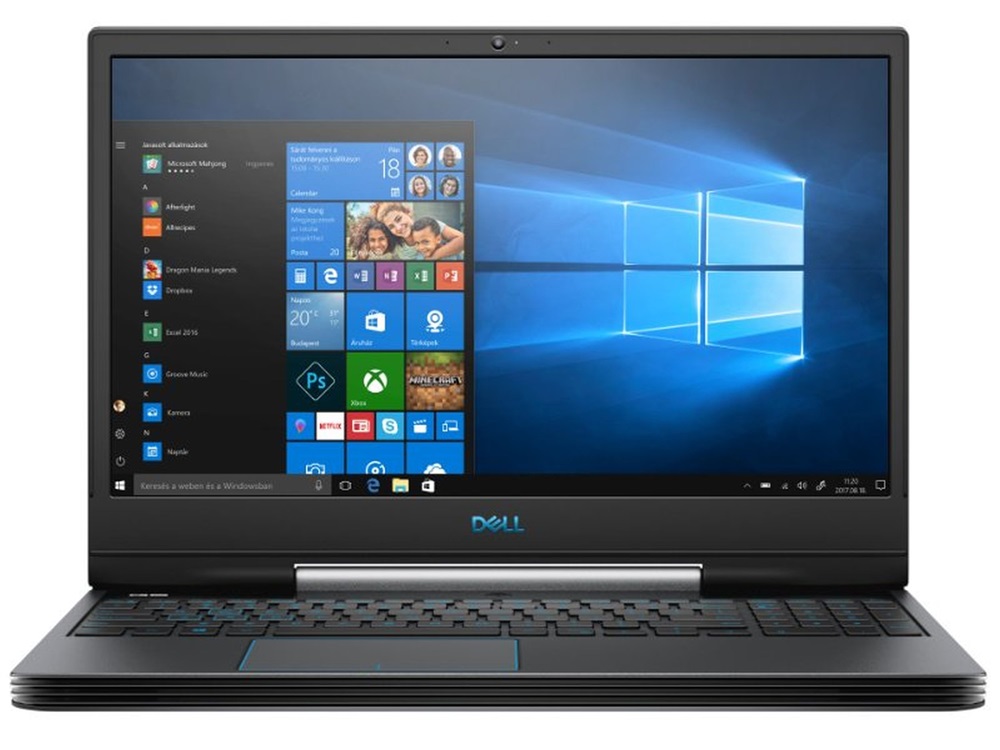 Dell G5 5590 15,6" FHD IPS/Intel Core i5 9300H/8GB/512GB SSD/GTX1650 4GB/Win10H/fekete Gaming laptop