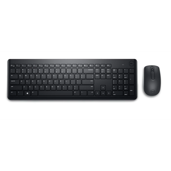 Dell KM3322W vezeték nélküli magyar membrán billentyűzet + egér fekete